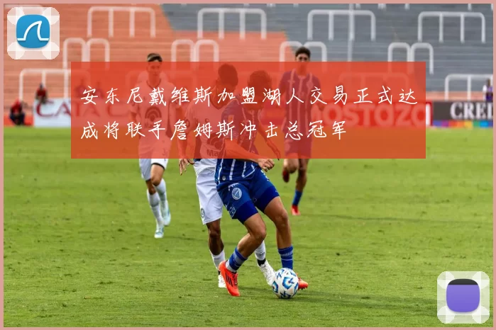 安东尼戴维斯加盟湖人交易正式达成将联手詹姆斯冲击总冠军